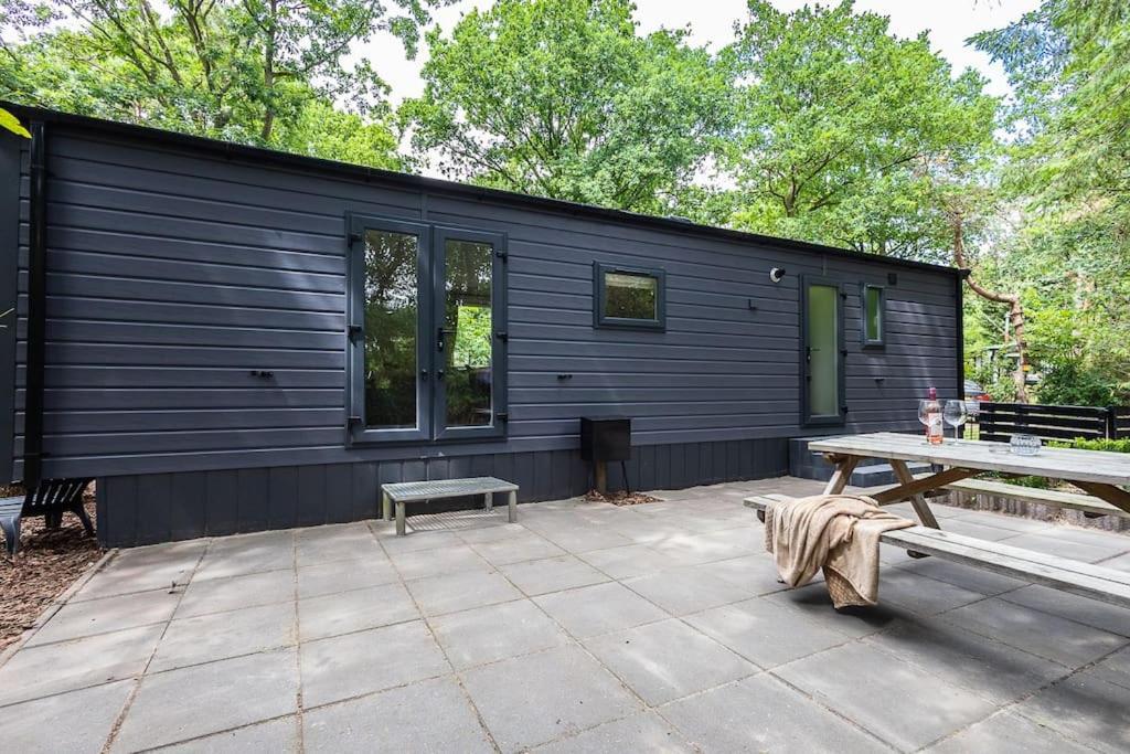 Prachtig Chalet In De Bossen Nunspeet Exterior foto